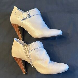 Alfani Cream Heeled Boots